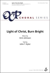 Light of Christ, Burn Bright SAB choral sheet music cover